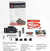 Streamlight 69260 TLR-1 HL 1000-Lumen 20000 Candela Rail-Mounted Tactical Weapon Light with Specific Compatibility Rail