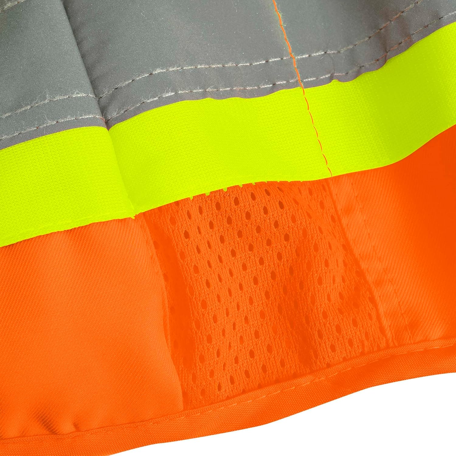 PIONEER Surveyor Safety Vest – Hi-Vis Reflective Woven 150D, 19 Pockets, Zipper