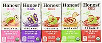 Honest Kids Organic Fruit Juice Drink Boxes Variety Pack, 6 Oz, Pack Of 40 Boxes