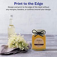 Avery Kraft Brown Round Labels, Sure Feed Technology, 1.75" Diameter, Print-to-The-Edge, Laser/Inkjet Printable