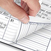 AT-A-GLANCE 2026 Appointment Book Planner, Weekly & Monthly, 8-1/2" x 11", Large, Quarter-Hourly, DayMinder, Gray (GC5200726) 2026 New Edition