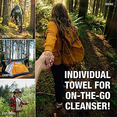 CoreTex Ivy X Post-Contact Poison Ivy Wipes - Pack of 25 Single-Use Treatment Wipes to Assist in Removal of Rashes