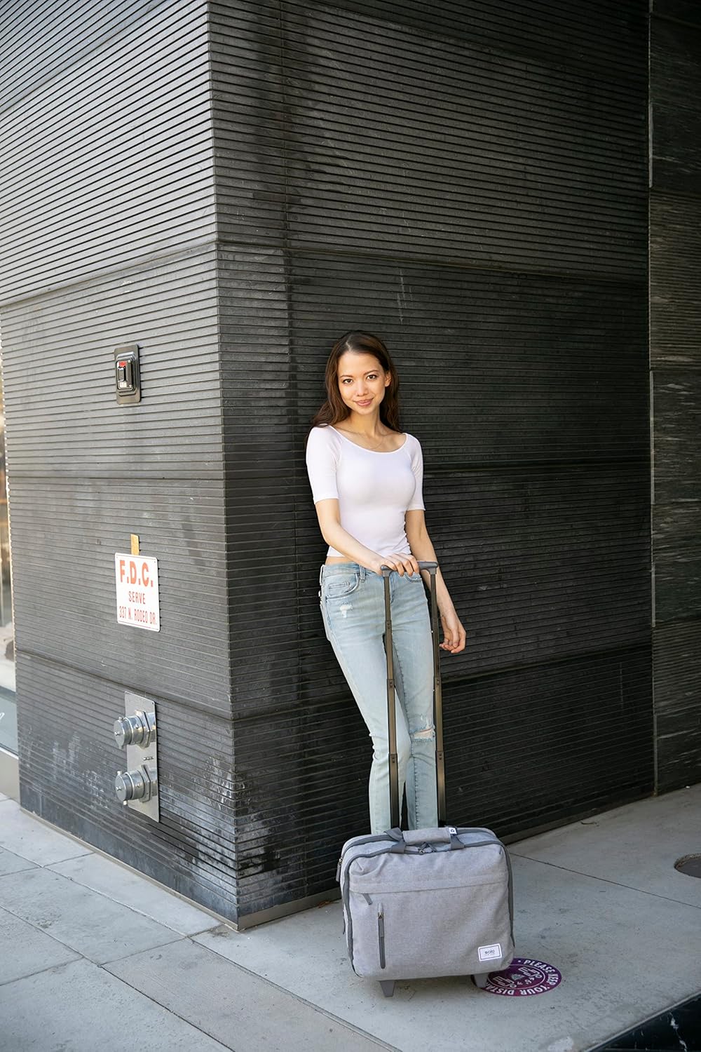 Solo New York Underseat Rolling Catalog Case - Roller Laptop Bag with Wheels, Wheeled Briefcase for Women & Men