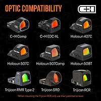 C+H Precision Optic Adapter Plate for FN 509/510/545