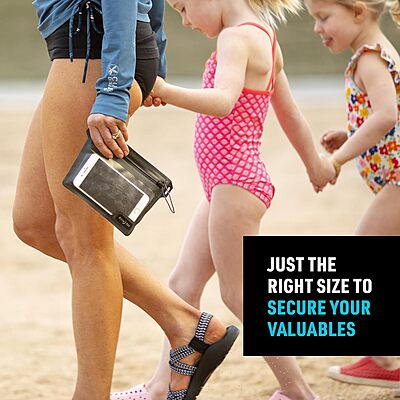 Nite Ize Runoff Waterproof Pocket - Waterproof Pouch for Passports, Phones