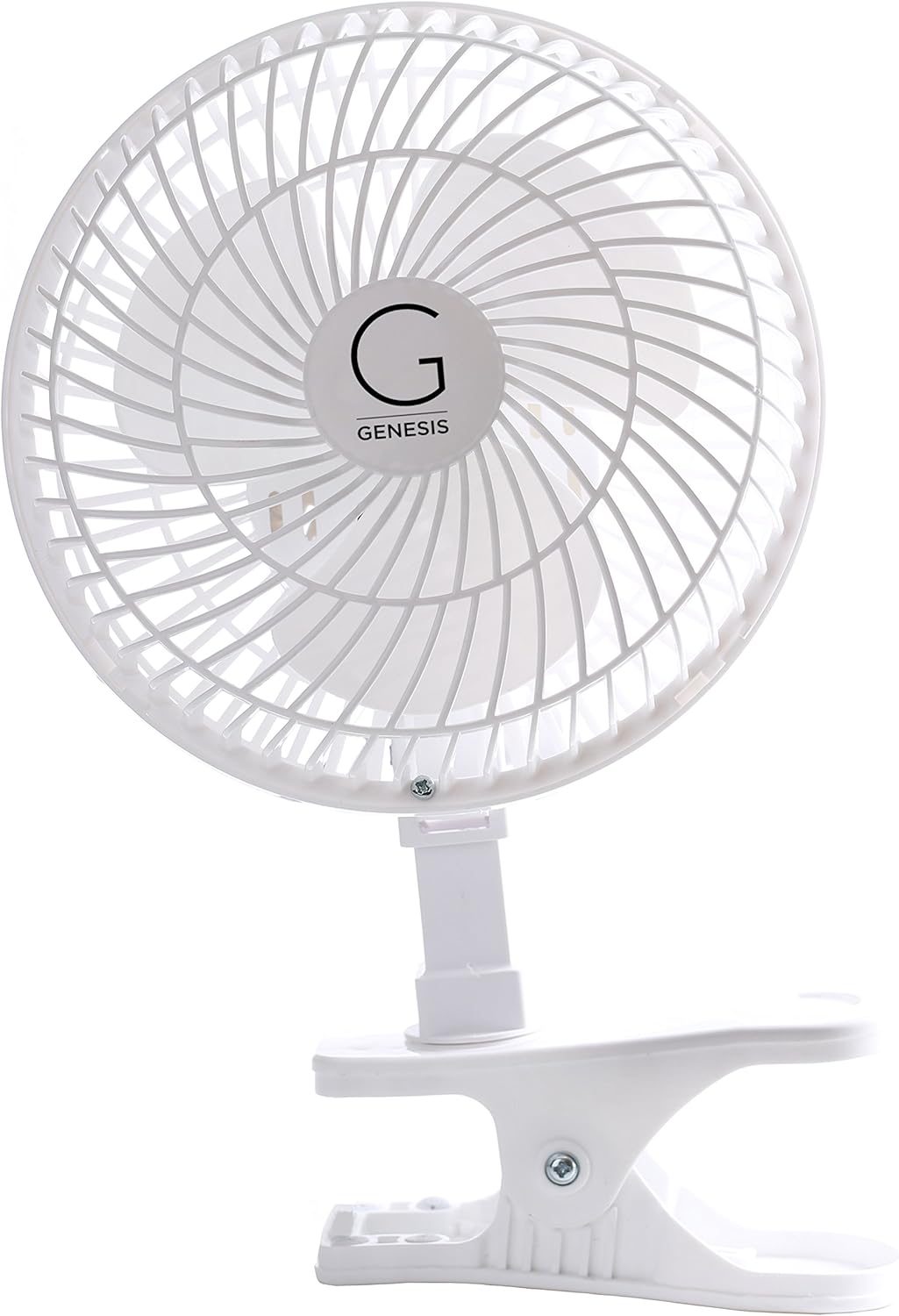 GENESIS 6-Inch Clip Convertible Table-Top & Clip Fan, 2 Quiet Speeds