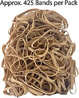 Office Depot - Rubber Bands - Rubber Bands, #64, 1 lb Bag - Rubber Bands in 1 lb Bags - Size 3-1/2" x 1/4" x 3-1/2" x 1/4" - 9" x 11" x 2" - crepe