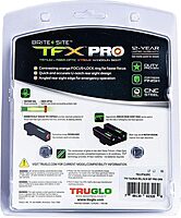 TRUGLO TFX PRO Handgun Sight, Tritium & Fiber-Optic Day/Night