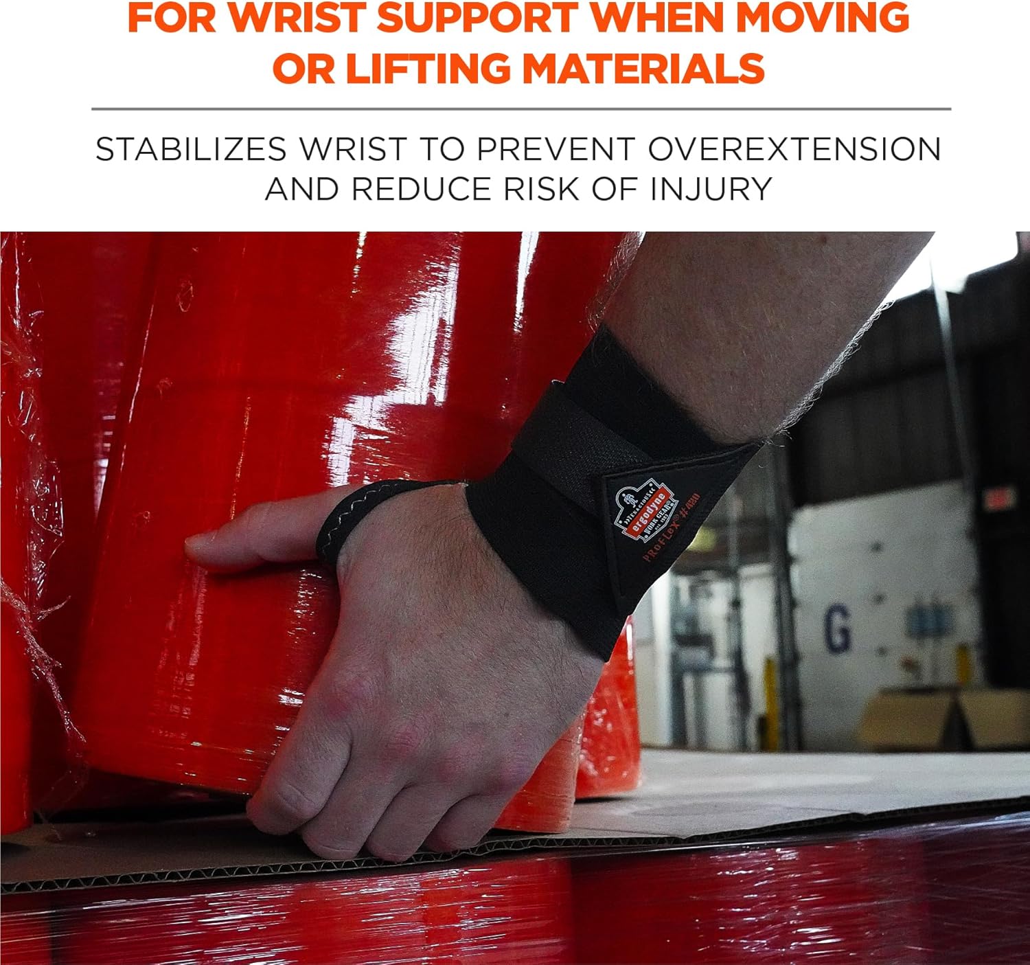 Ergodyne ProFlex 420 Wrist Wrap with Thumb Loop
