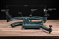 Caldwell Lead Sled Solo Adjustable Recoil Reducing Rifle Shooting Rest for Rifle Sight in, Shooting Stability