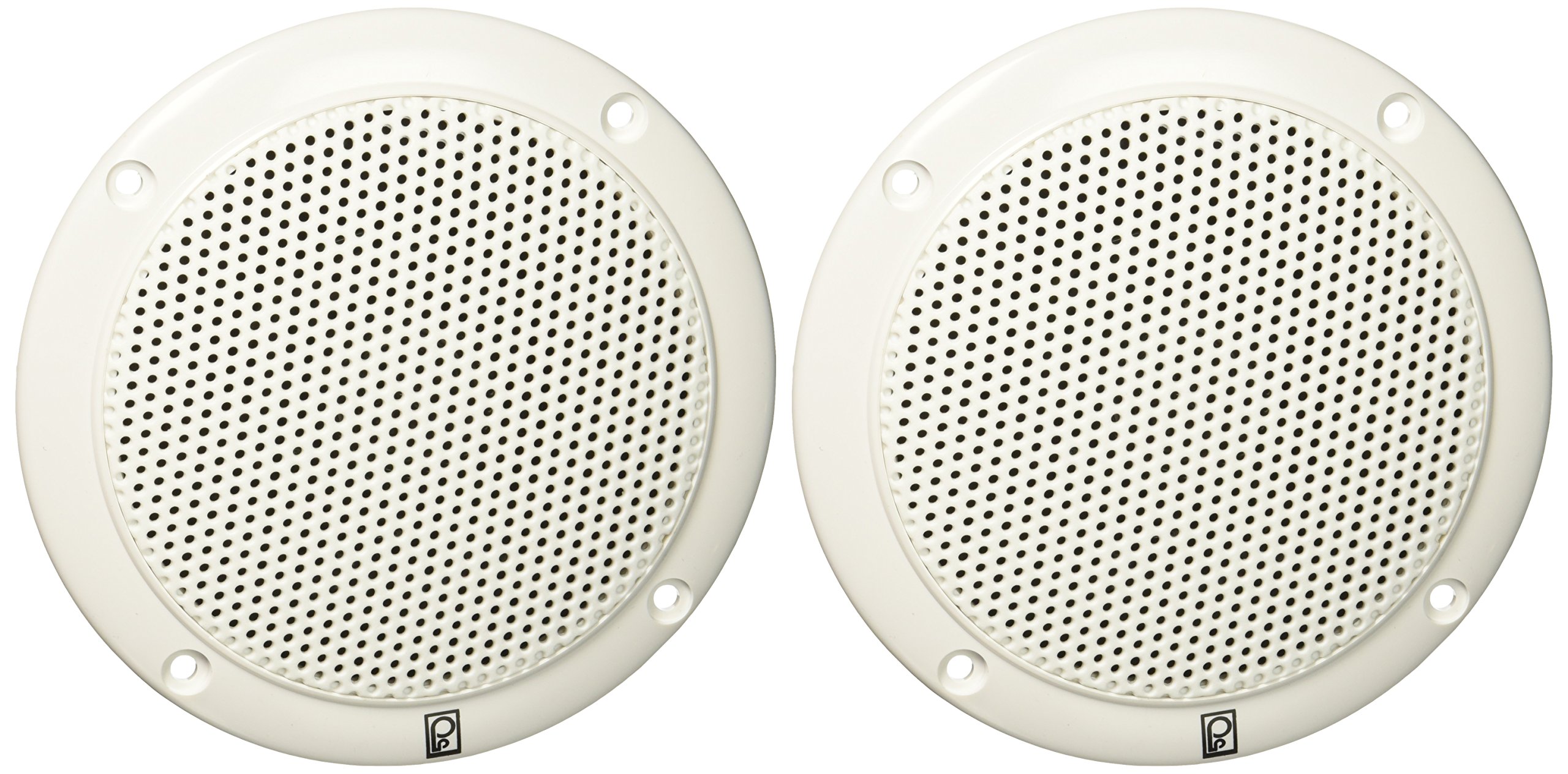 Poly-Planar MA-4054-W 4" 2-Way Coaxial White 40W