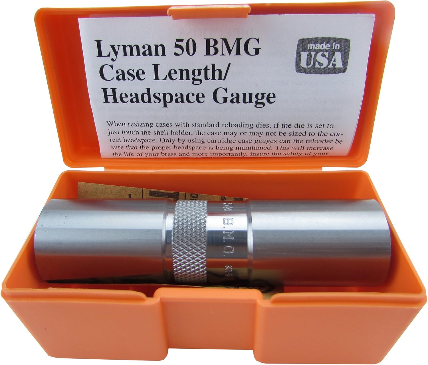 Lyman, 50 BMG Case Length/Headspace Gauge