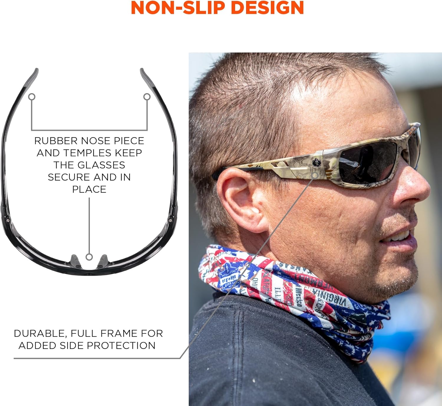 Ergodyne Skullerz ODIN Safety Glasses