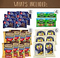 Snack Box Pros Healthy Snack Box - 37 Assorted Snacks