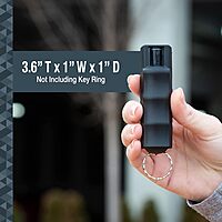 SABRE Self-Defense Kit with Pepper Spray and Stun Gun with Flashlight, 25 Bursts, 10-Foot (3-Meter) Range, Painful µC Charge