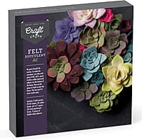 Craft Crush Felt Succulents Kit