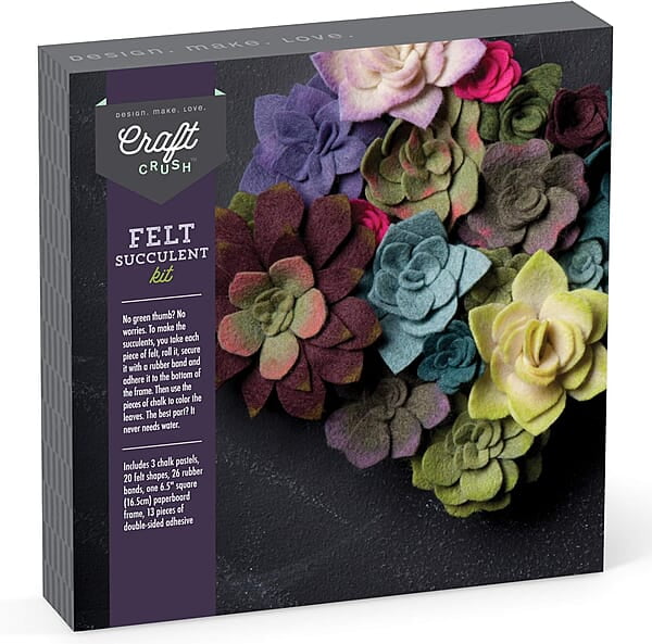 Craft Crush Felt Succulents Kit
