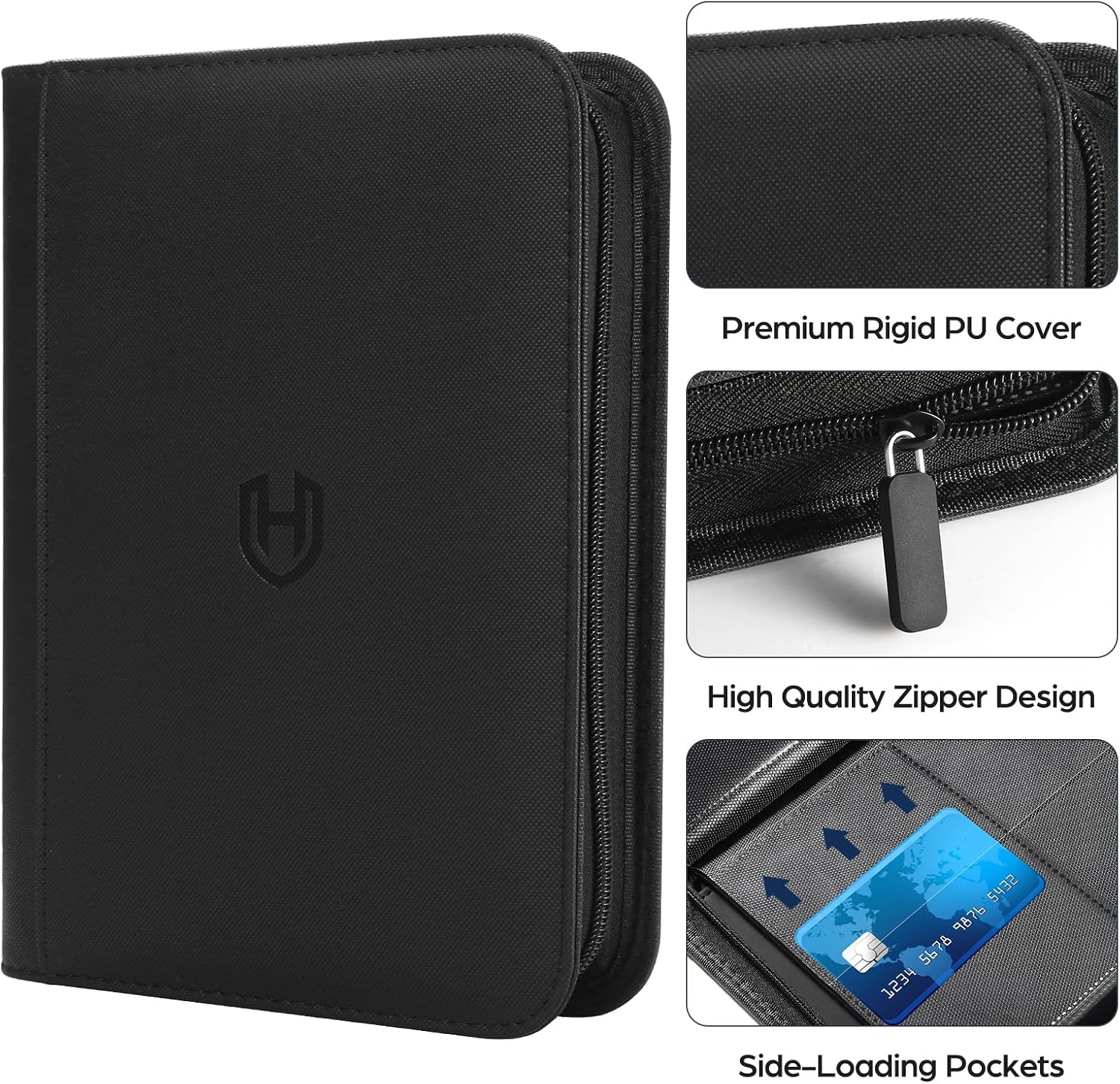Card Binder - 288 Pockets - Black