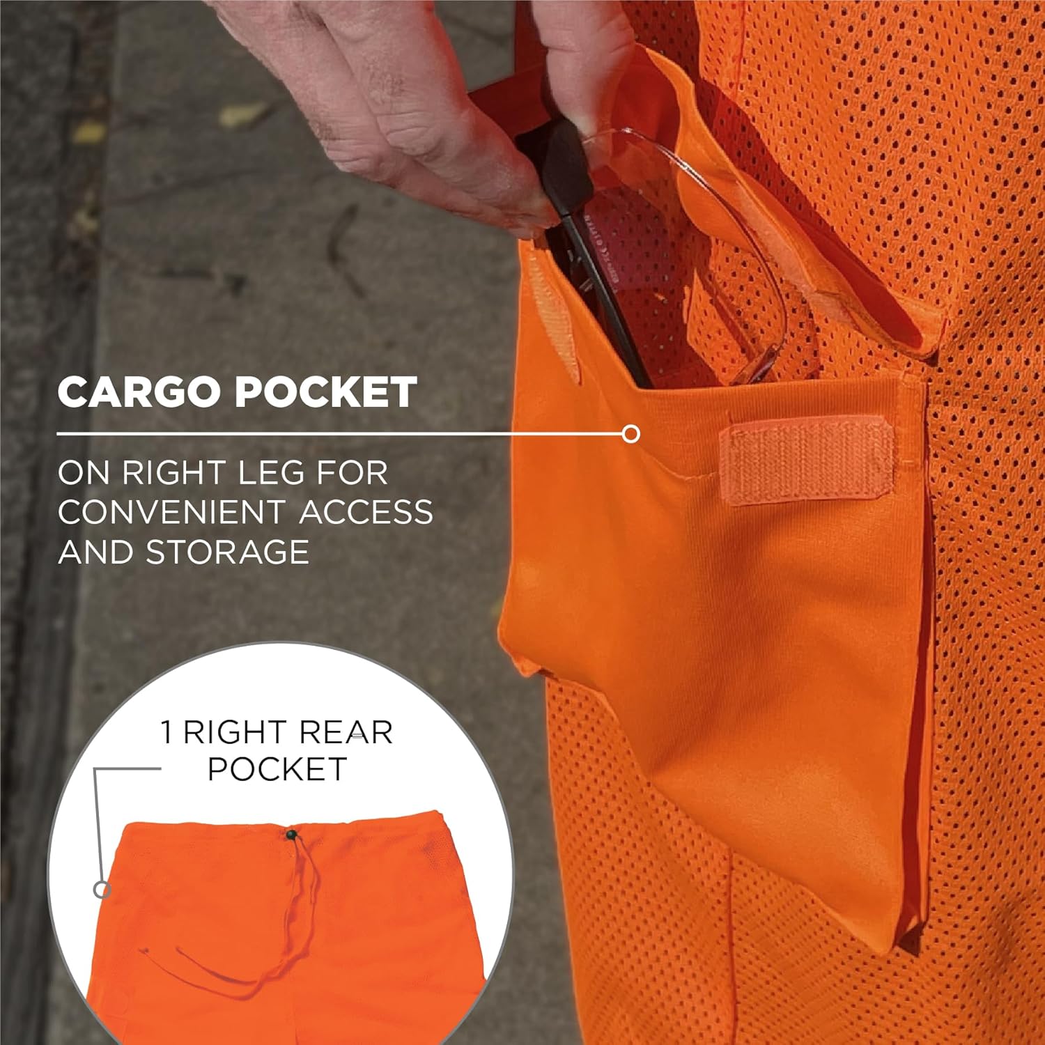 Ergodyne GloWear 8911 Class E Two-Tone Reflective Safety Pants