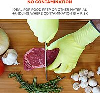 ERGODYNE ProFlex 7040 Cut-Resistant Food-Grade Gloves ANSI A4 / EN388 Level 5