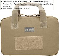 Maxpedition Pistol Case/Gun Rug - 8" x 12" Black