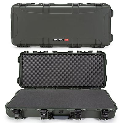 NANUK 985 Hard Case with Wheels & Customizable Foam Insert