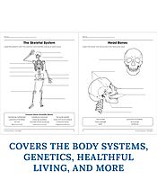 Carson Dellosa The 100+ Series: Human Body WorkbookGrades 5-8 Science Book, Human Anatomy, Bones, Muscles, Organs, the Nervous System, Health and Nutrition (128 pgs) (Volume 13)