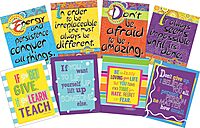 Barker Creek Art Prints Set of 8, I Belive in You, Inspirational Art Prints with a Motivational Theme, 8" x 10", Suitable for Framing, Set of 8 (4189)