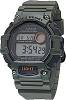 CASIO Mud-Resistant Digital Sport Watch with Resin Strap