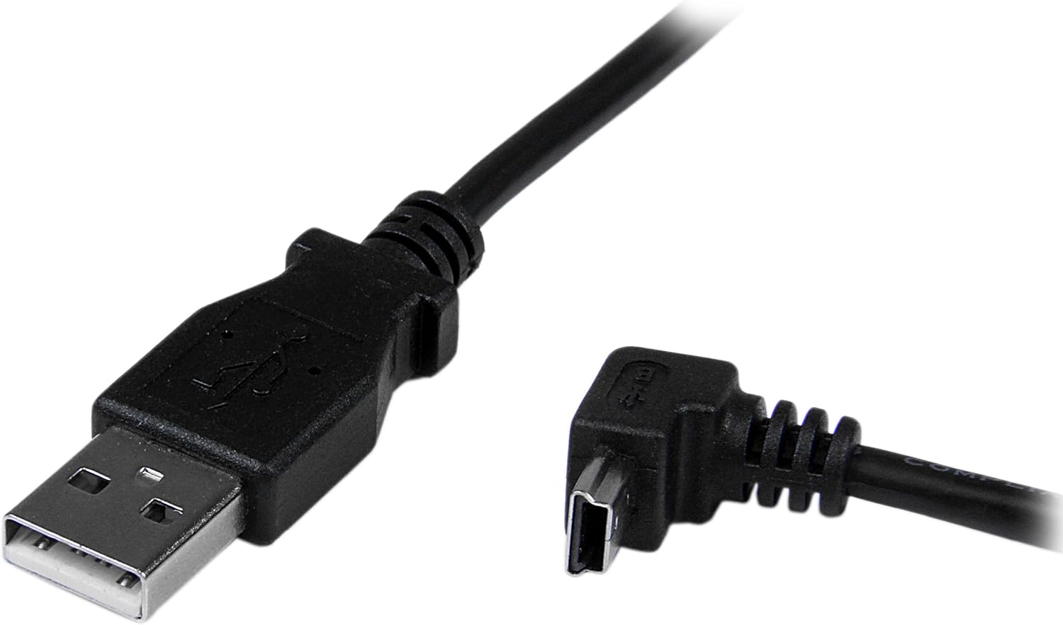 StarTech.com Angled Mini USB Cable - USB A to Mini B