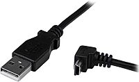 StarTech.com Angled Mini USB Cable - USB A to Mini B