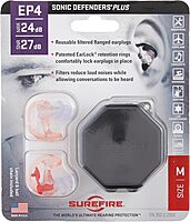 SureFire EP4 Sonic Defenders Plus filtered Earplugs