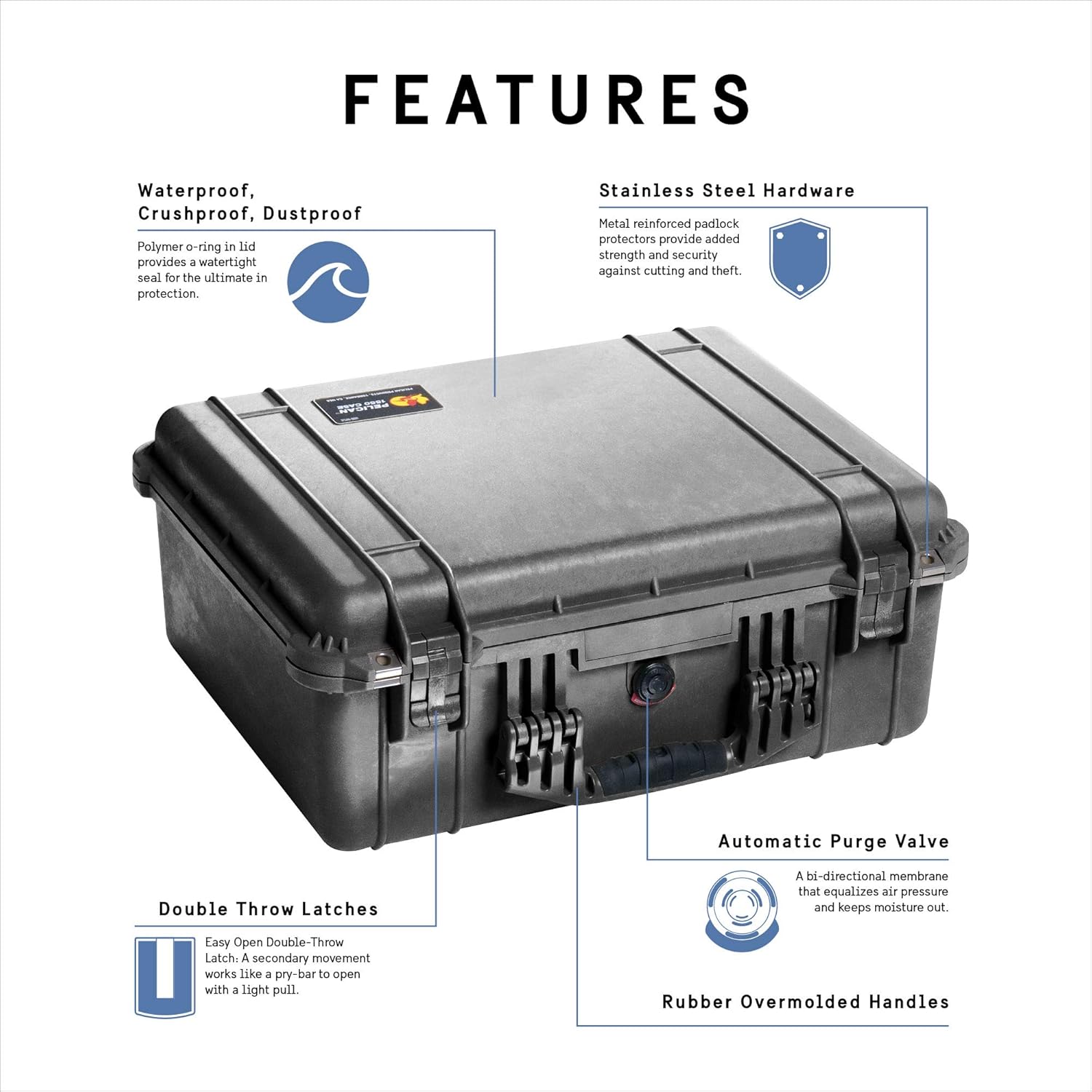 Pelican 1550 Camera Case With Foam