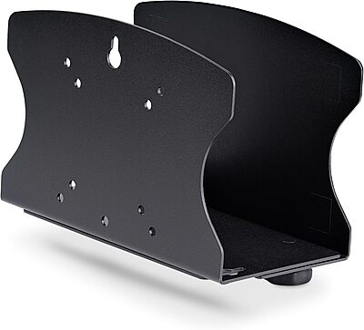 PC Wall Mount Bracket, For Desktop Computers Up To 40lb, Toolless Width Adjustment 1.9-7.8in [50-200mm], CPU Tower/Case Shelf