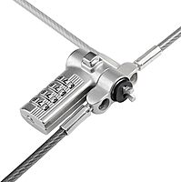 StarTech.com Universal 3-in-1 Laptop Lock 6.6ft (2m) Security Cable