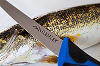 OUTDOOR EDGE Fillet Knife Set | ReelFlex Pak (5-Piece) - 6", 7.5" & 9.5" German Stainless Blades