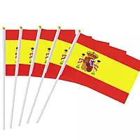 Spain Flag Stick 14CM*20CM