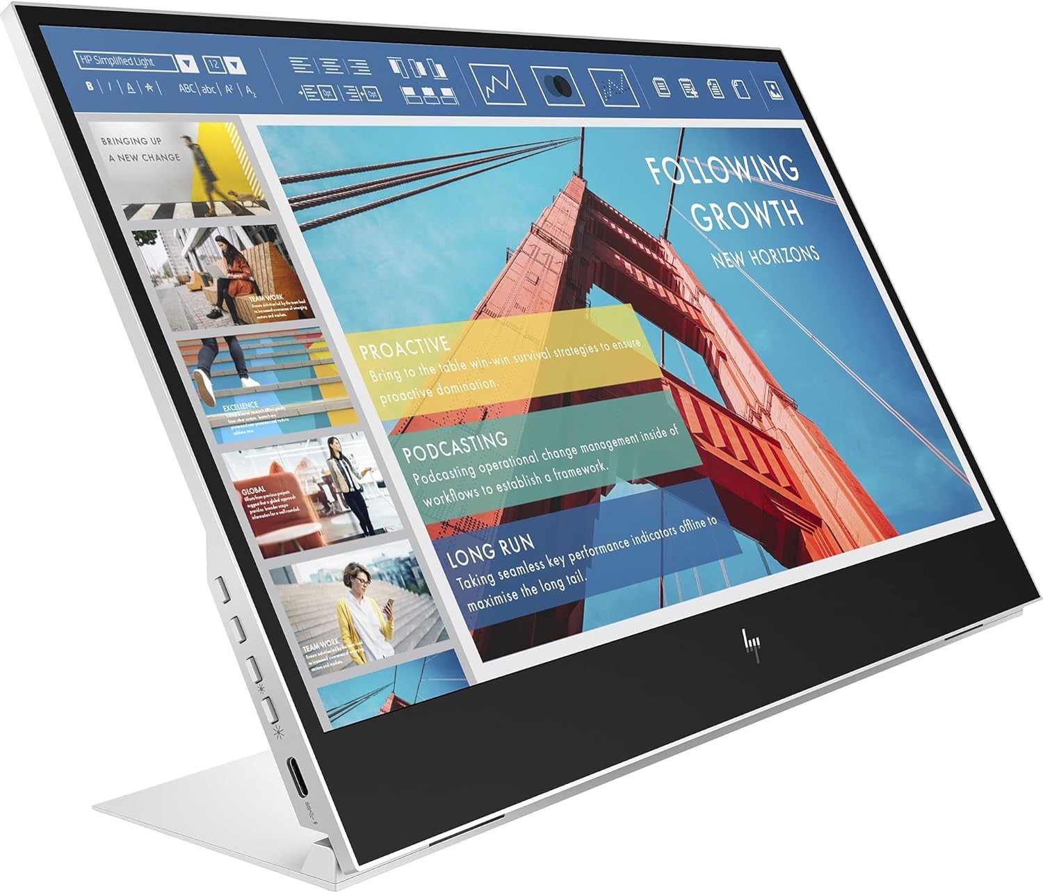 HP 14 E14 G4 FHD 1080p Portable Monitor