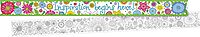 Barker Creek Double-Sided Border, Floral, School and Office Supplies, Bulletin Board Border Trim, Set of 3 Designs, Coordinating Designs Printed on Both Sides for Twice The Value, 3" x 105' (4045)
