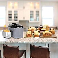 West Bend Hi-Rise Bread Maker Machine Programmable 12 Programs Including Gluten Free & 3 Loaf Sizes and Crust Colors