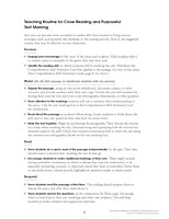 Informational Passages for Text Marking & Close Reading: Grade 3: 20 Reproducible Passages With Text-Marking Activities That Guide Students to Read Strategically for Deep Comprehension