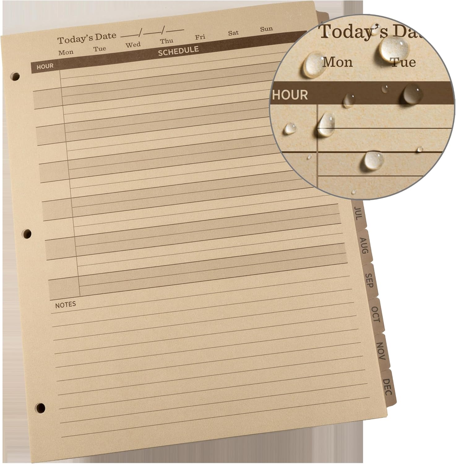 RITE IN THE RAIN Weatherproof Daily Calendar Set