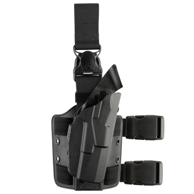 SAFARILAND 7355 ALS Thigh Rig Tactical Holster with Quick-Release Leg Strap