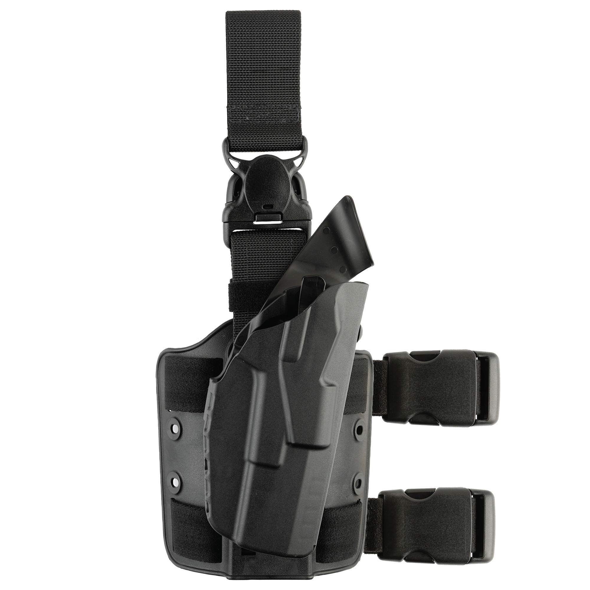 SAFARILAND 7355 ALS Thigh Rig Tactical Holster with Quick-Release Leg Strap