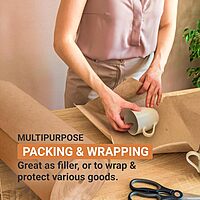 AVIDITI Kraft Packing Paper Roll - 100% Recycled, 30 lb