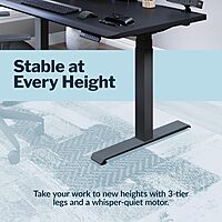 VARI ComfortEdge Electric Standing Desk – Adjustable Sit-Stand