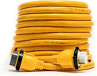Camco PowerGrip 50 Amp Marine Power Extension Cord with Locking Adapters