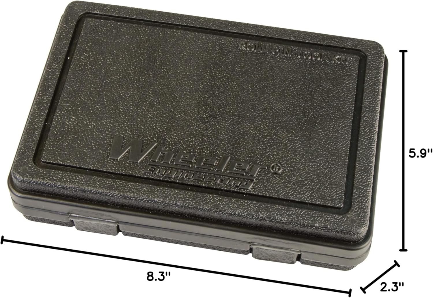Wheeler Master Roll Pin Punch Set with Dual Sided Hammer, Roll Pin Punches and Starters, Storage Case for Gunsmithing, silver