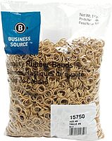 Business Source Quality Rubber Bands - Size: #8 - 0.9in Length x 0.1in Width - Crepe - 5200 / Pack