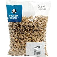 Business Source Quality Rubber Bands - Size: #8 - 0.9in Length x 0.1in Width - Crepe - 5200 / Pack